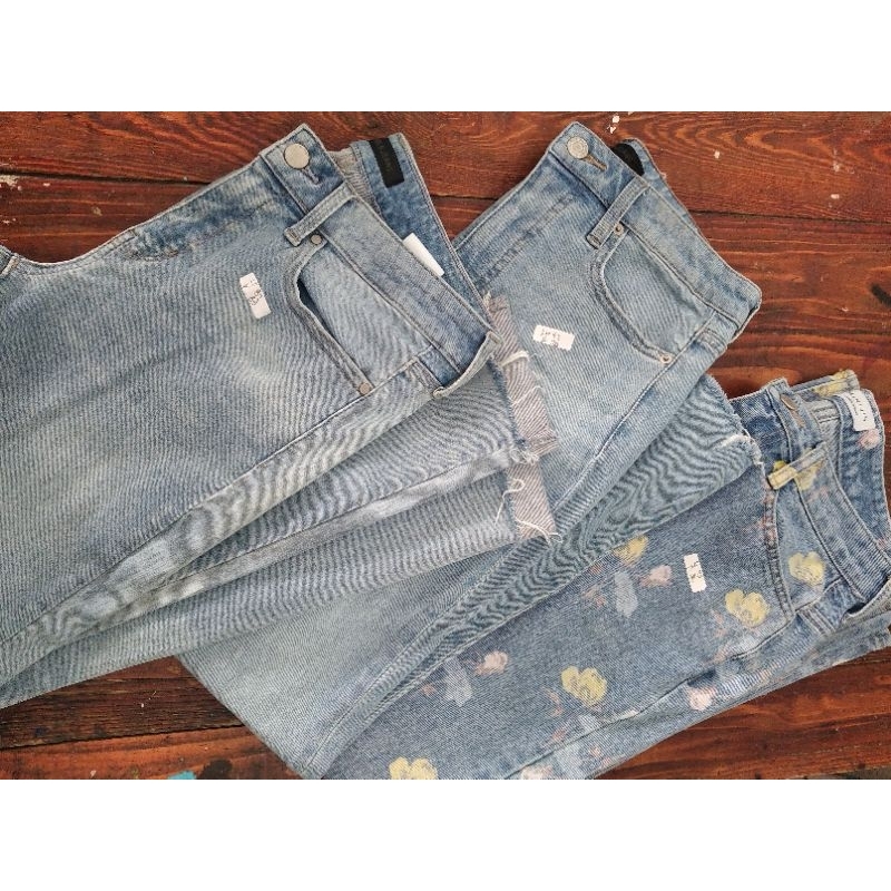 jeans cewek second branded 1