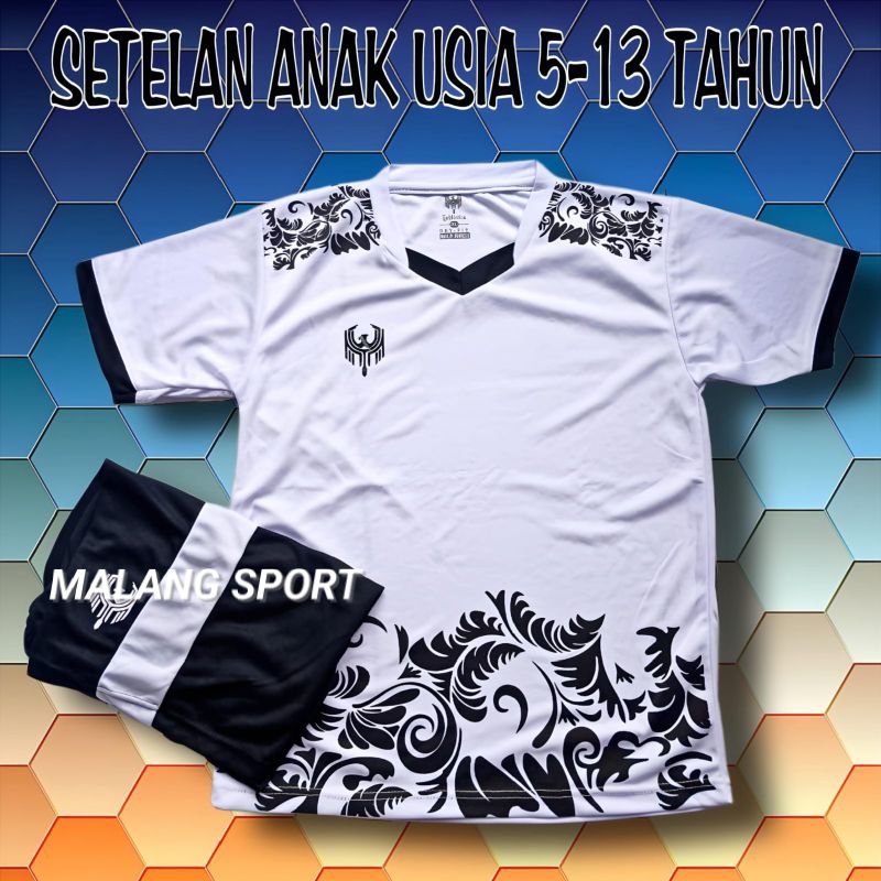 Paling Terbaru stelan jersy bola anak² bola futsal voli SSB putra putri seet baju celana