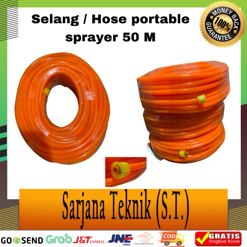 Selang / Hose Portable sprayer 50 Meter / Selang oren