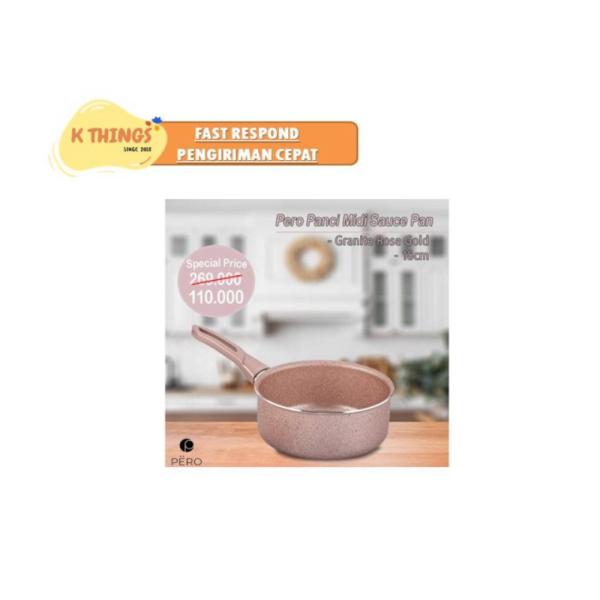 Jual PERO Wok Pan Wajan Anti Lengket Panci 24cm - Sauce Pan 18cm Limited