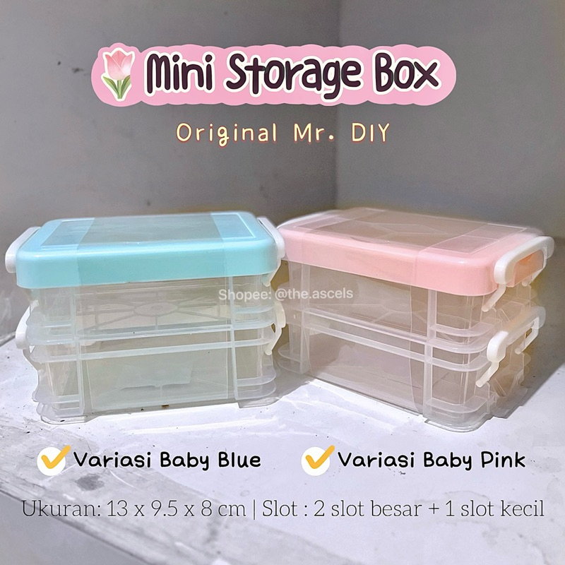 Mini Storage Box | Storage Box Photocard Mr. DIY
