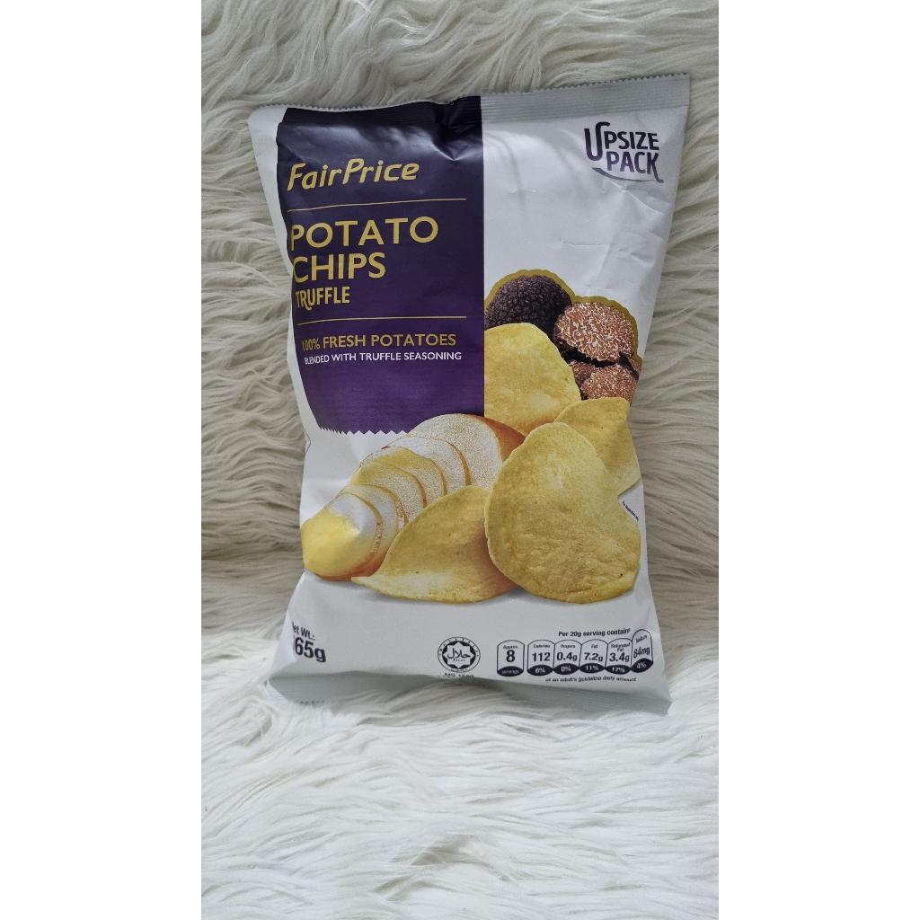 

Snack Kentang Fair Price Potato Chips Truffle Flavour 165gr Singapore Import