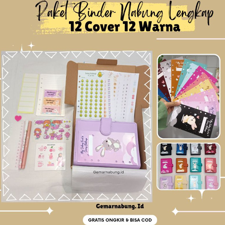 

Diskon Promo Paket Binder keuangan Lengkap A6 Paket Binder keuangan menabung lengkap Binder sinking fund Binder A6 55