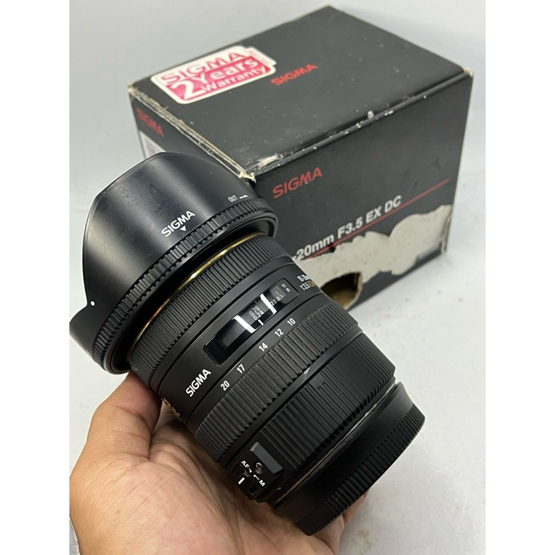 Sigma 10-20mm f3.5 EX DC Canon