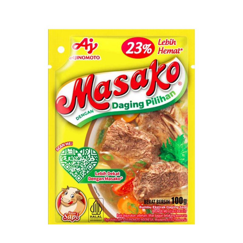 

Masako Bumbu Kaldu Penyedap Rasa 250 g