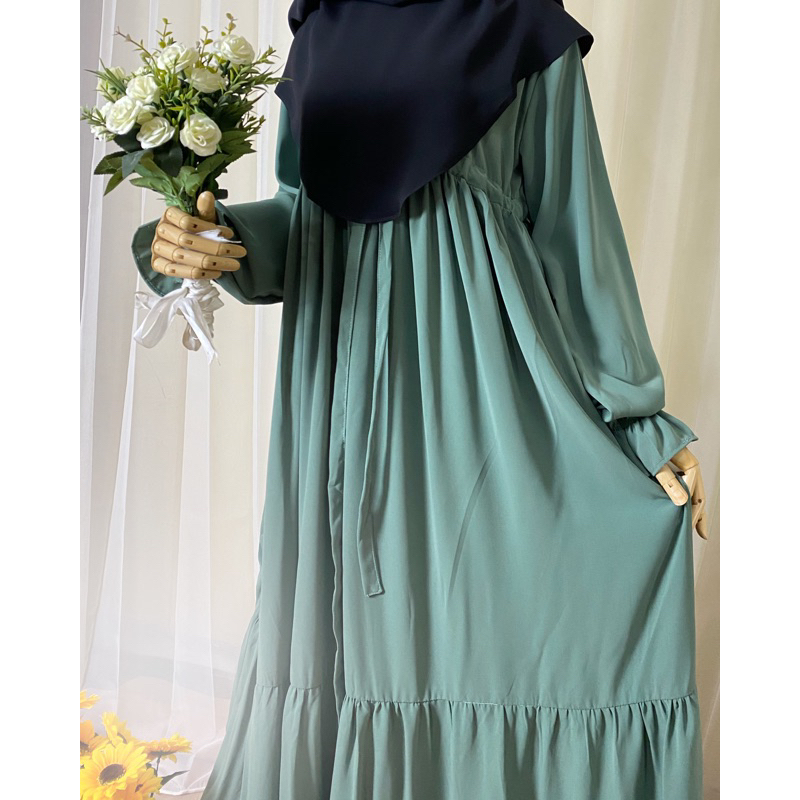 NUHA DRESS MAZEN ANTIUV MINA ANTIUV MIQOT ROTANA QUDSIA BY SULTAN GAMIS LEBARAN GAMIS SYARI GAMIS WA