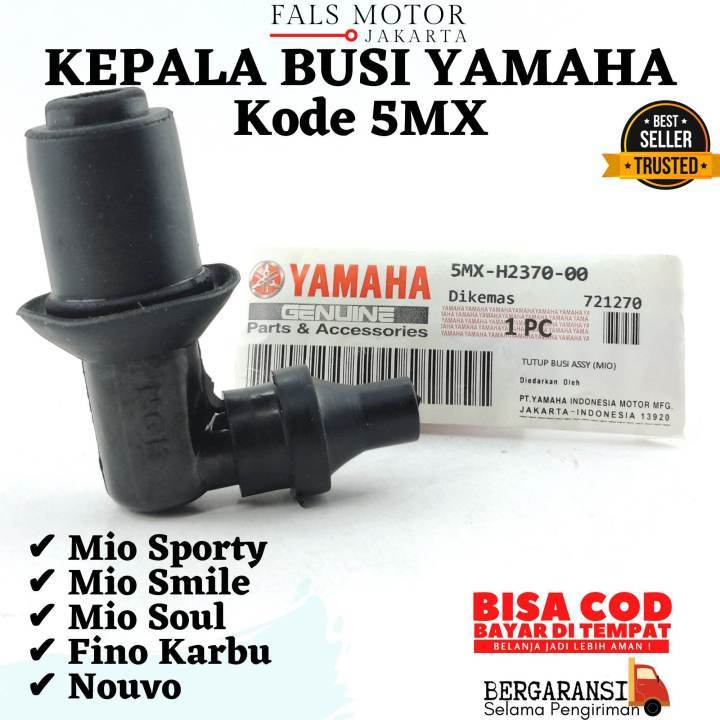 Cop Tutup Busi Yamaha Mio Sporty Karbu Mio Smile Mio SOul Karbu Nuvo ORI YGP 5MX