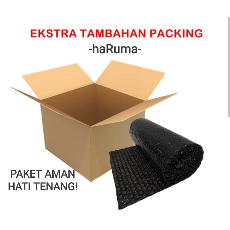 

(WAJIB) EXTRA BUBBLE WRAP KARDUS |PENGAMAN