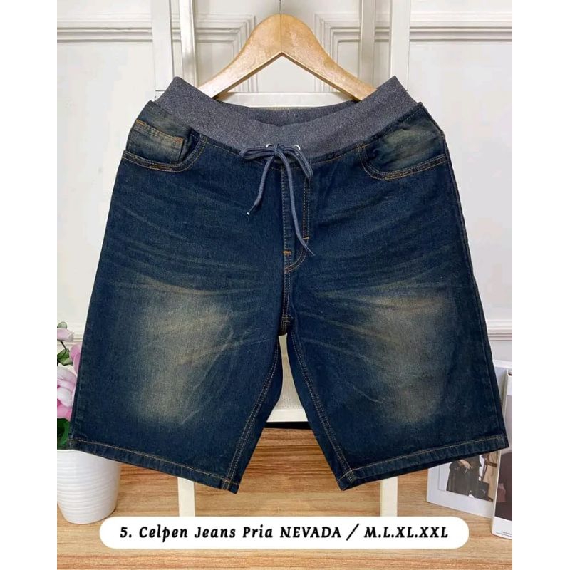 Celana pendek jeans NEVADA celpen jeans nevada