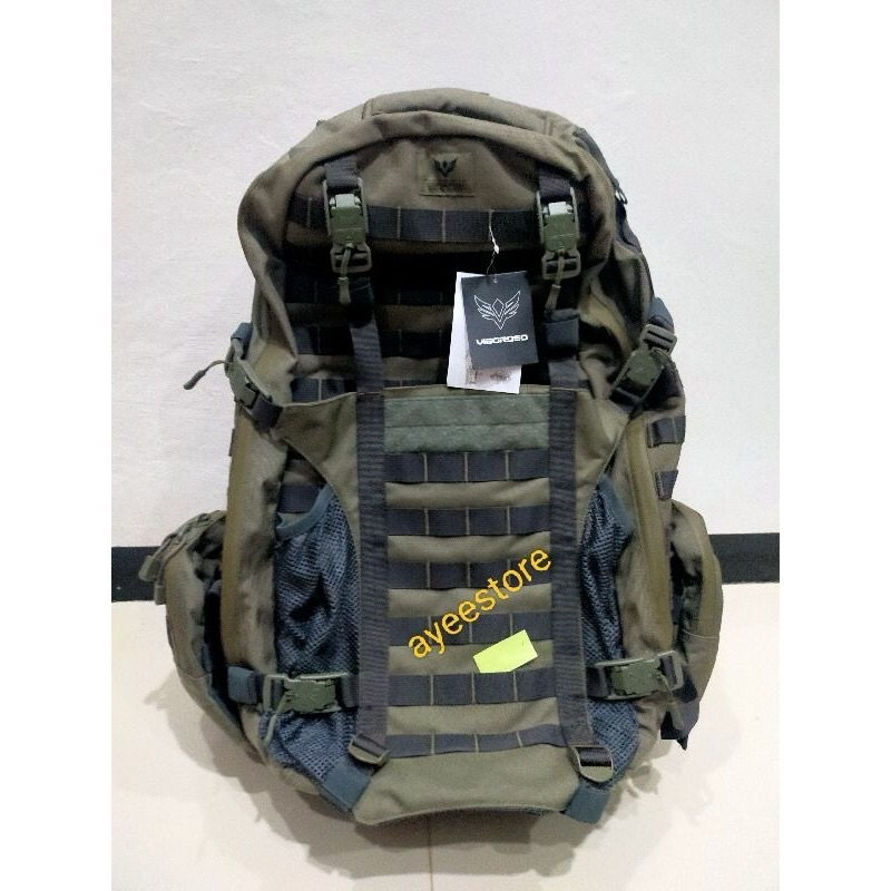 ransel vigoroso original asli jatah pembagian tni / tas vigoroso / ransel tni