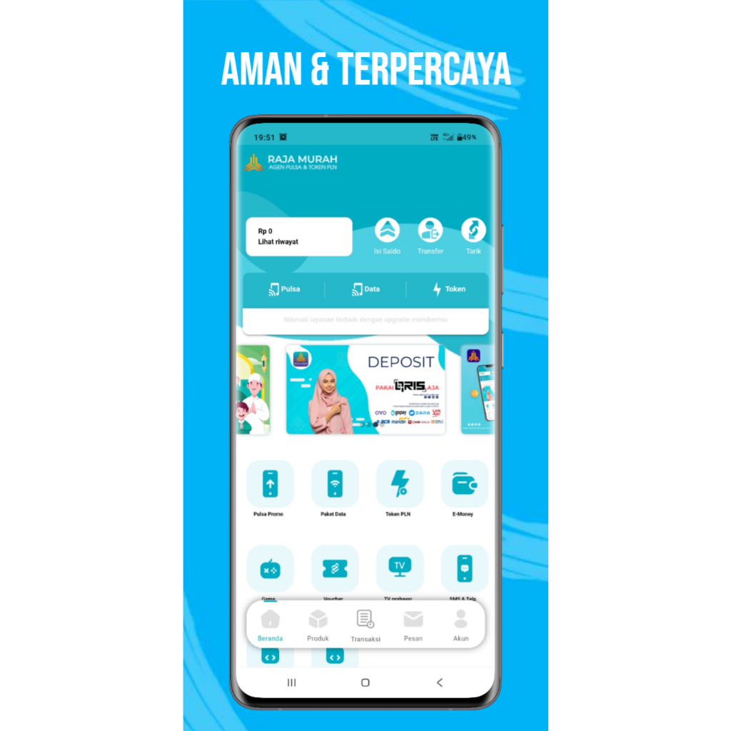 Source code PPOB, Pulsa ,Token & Dll Integrasi notif gateway Lite Version