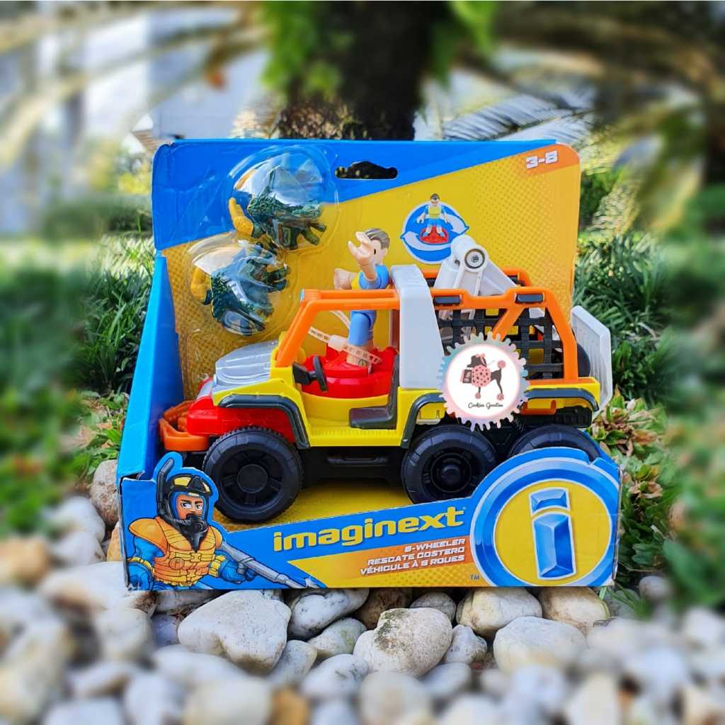 Imaginext Six Wheeler Truck Play Set