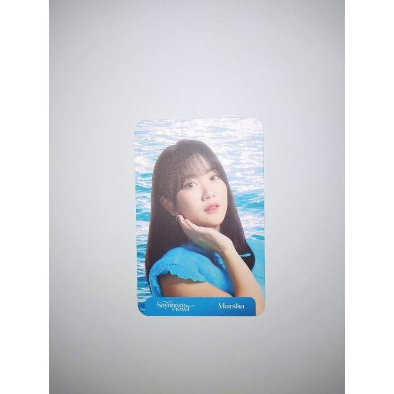 Photocard OFC Sayonara Crawl-MarshaJKT48