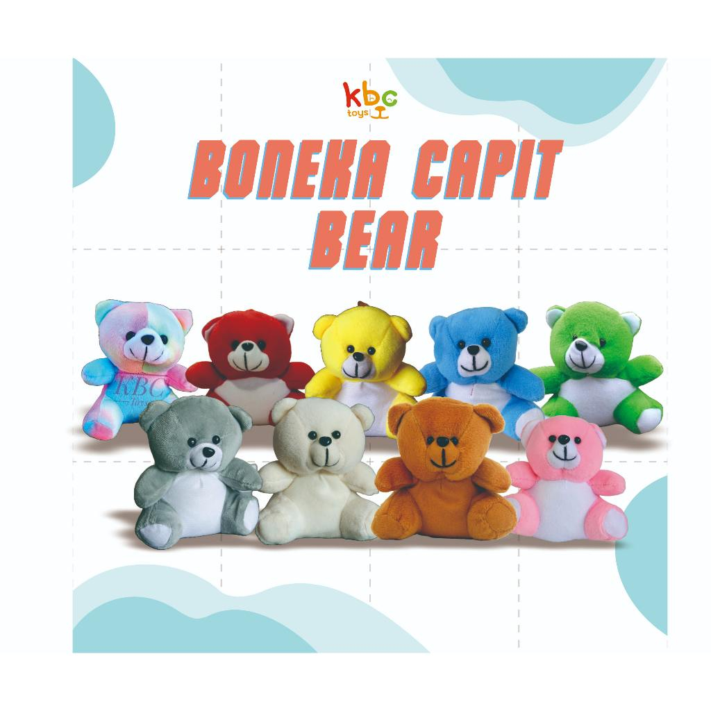 BONEKA TEDDY BEAR WARNA-WARNI MINI/BONEKA BUKET/BONEKA TEDDY WARNA-WARNI/BONEKA BUKET/BONEKA TEDDY B