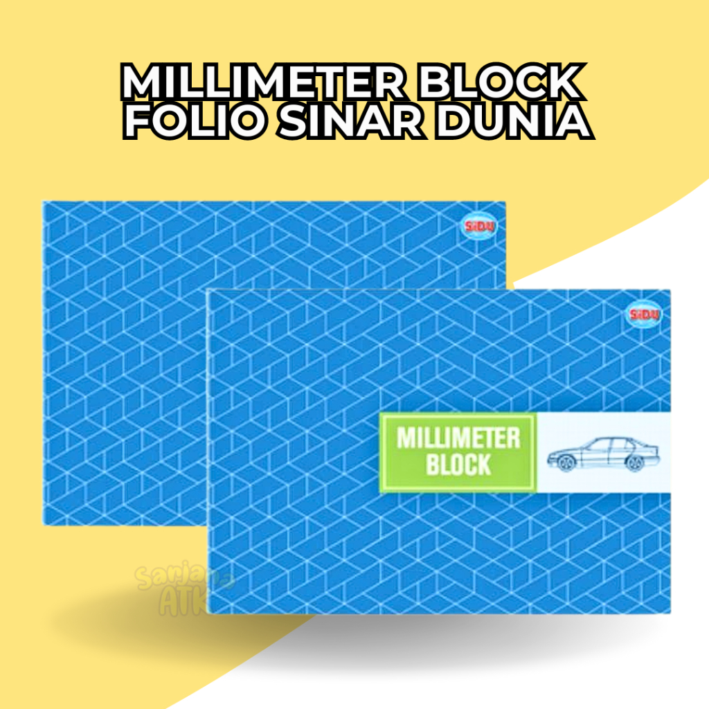 Buku Milimeter Block / Milimeter Blok Ukuran Folio