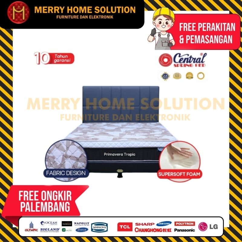 spring bed central primavera tropic matras central springbed central furniture palembang