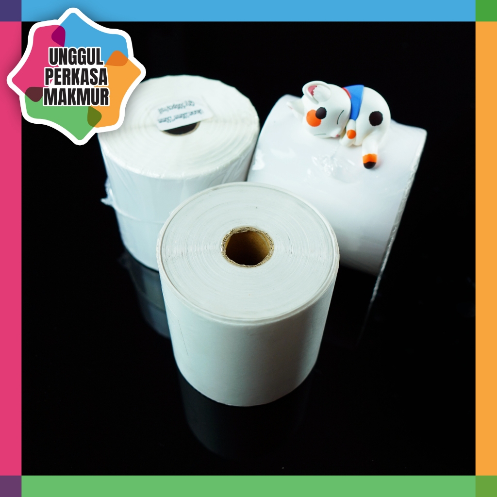 

Kertas label Stiker EKONOMIS ISI 500 Sticker Thermal barcode 100 X 150 - Bulat / Bundar