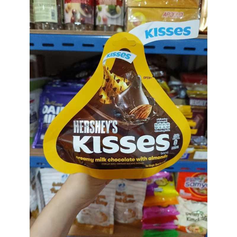

Hershey Kisses Coklat 80gr