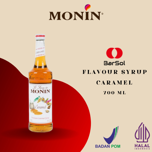 

Monin Syrup Caramel 700 Ml - Barsol Indonesia