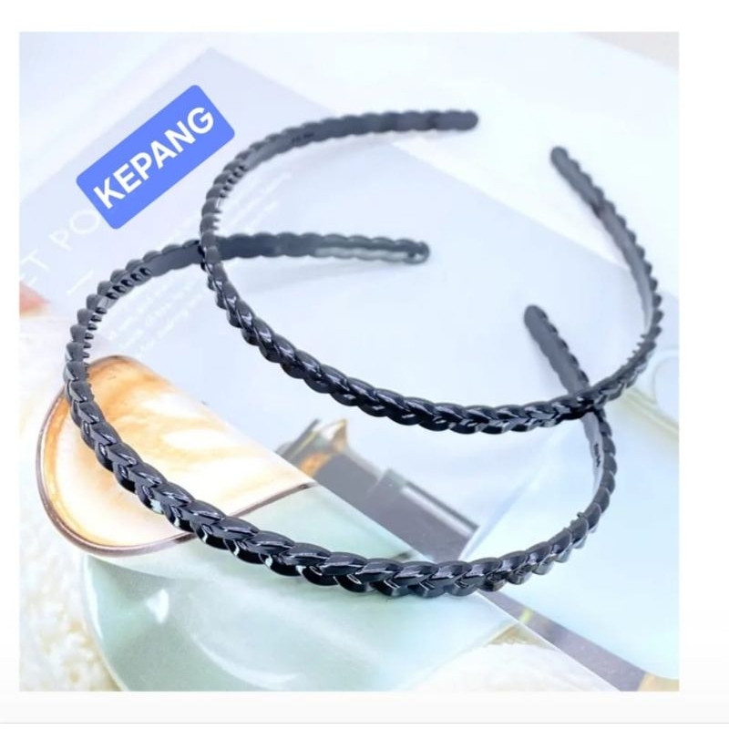 BANDO LIDI PRIA WANITA BANDO HITAM PREMIUM BANDO SPORT OLAHRAGA