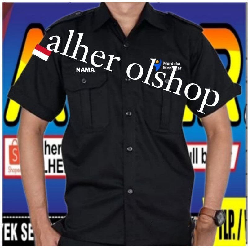 new kemeja merdeka mengajar baju merdeka mengajar seragam merdeka mengajar Pdh merdeka mengajar Pdl 