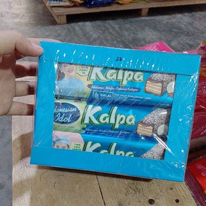 

Kalpa wafer coklat kelapa 12's