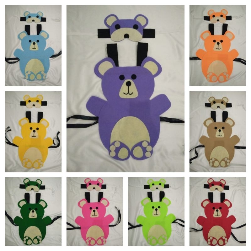 KOSTUM ANAK BERUANG TEDDY/BAJU KARNAVAL/KOSTUM HEWAN/KOSTUM KAIN FLANEL YA K