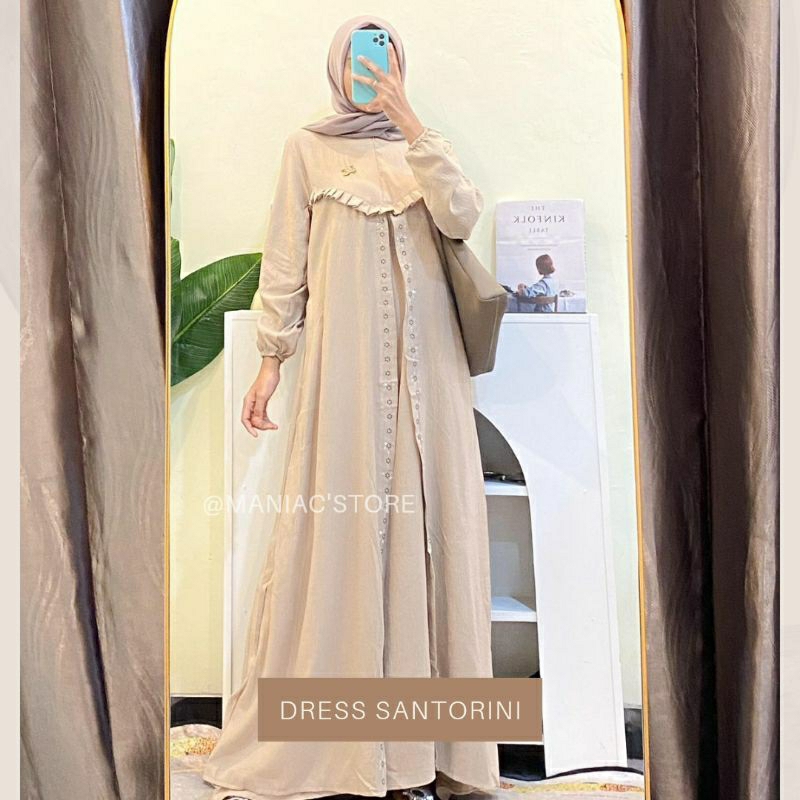 DRESS SANTORINI CRINCKLE
