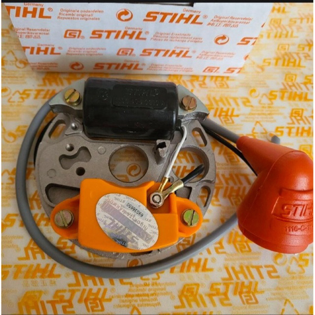 pengapian coil cdi senso 070 stator plate cdi assy chainsaw 070 stihl