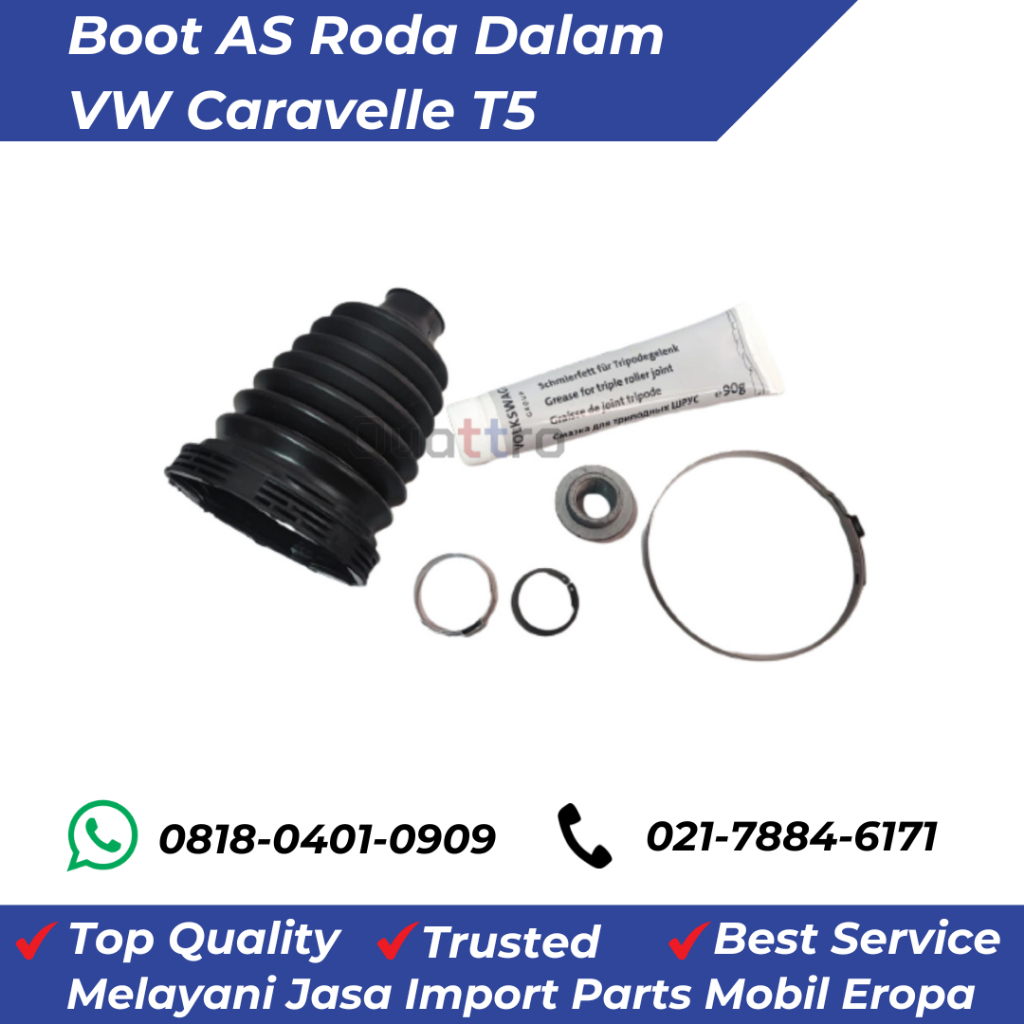 Boot AS Roda Dalam VW Caravelle T5