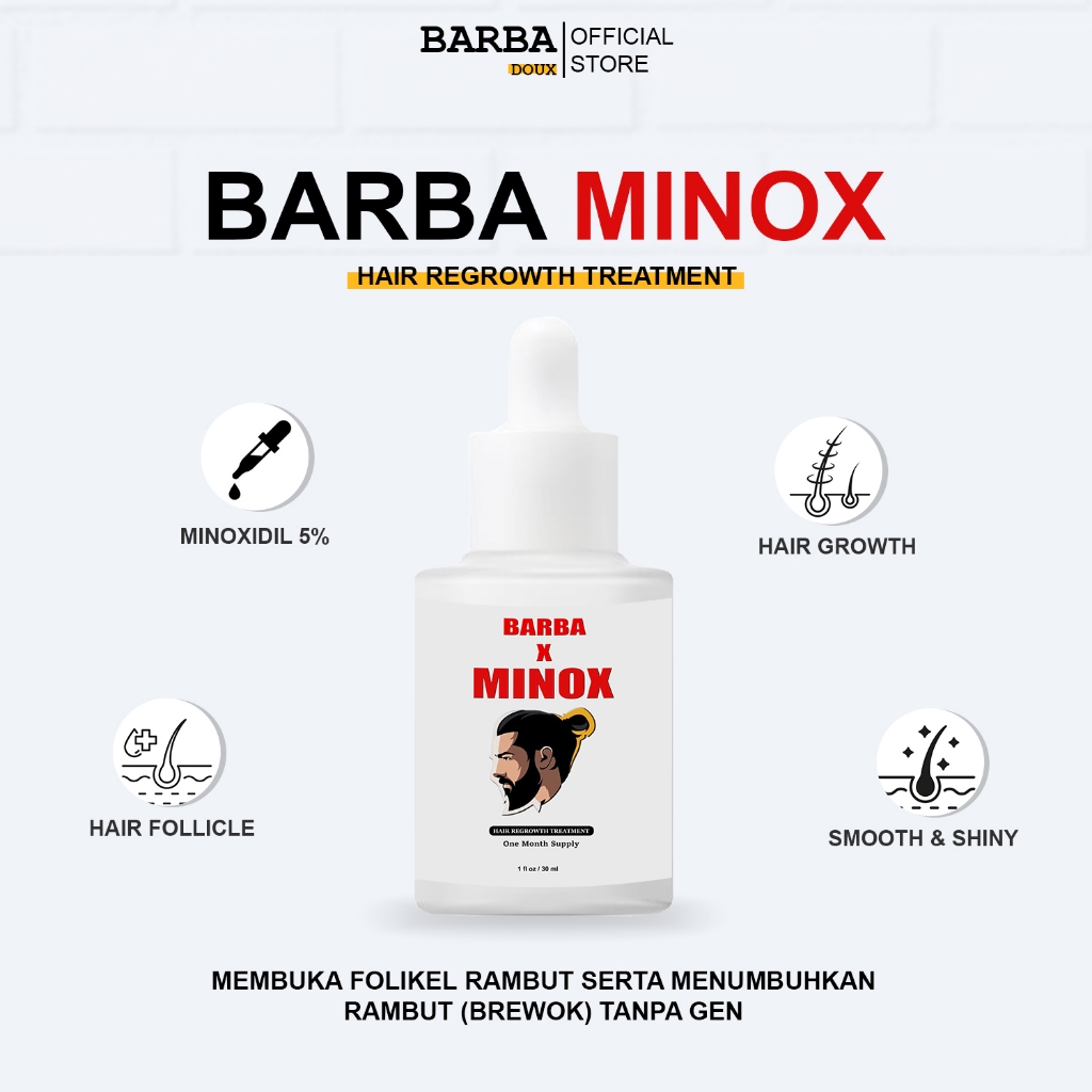 Penumbuh Brewok Cepat Alami Beard Oil / Beard oil