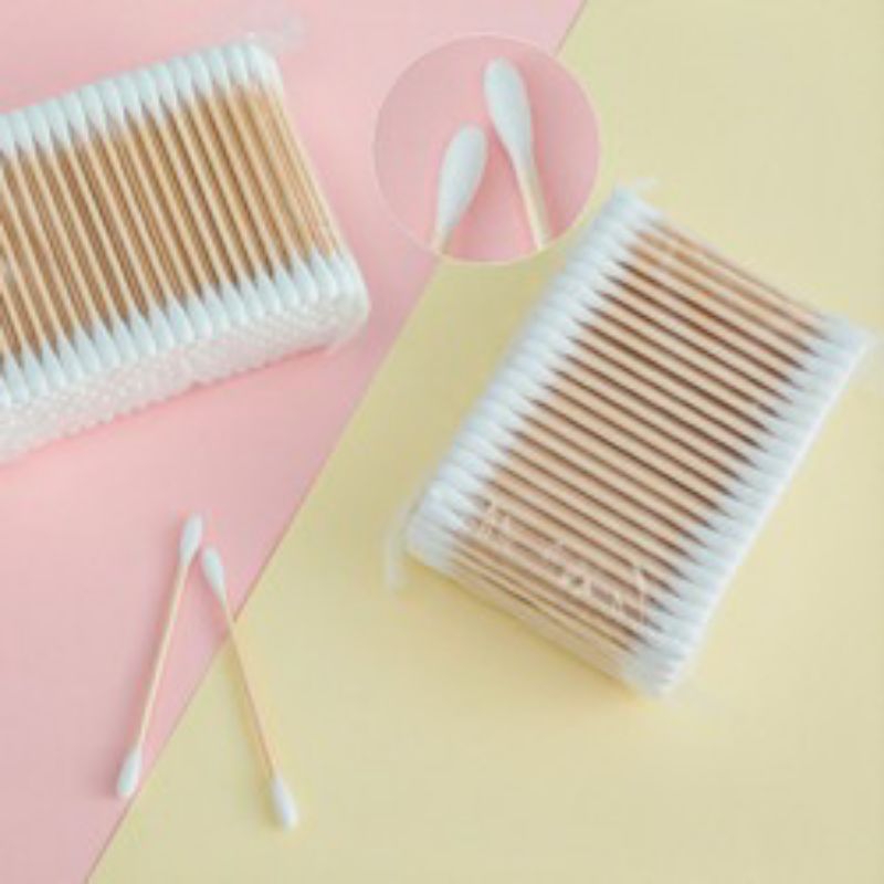 Cotton bud kayu isi 100