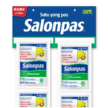 Salonpas Koyo Renceng Putih sachet-Salonpas Renteng 1x2 Lembar