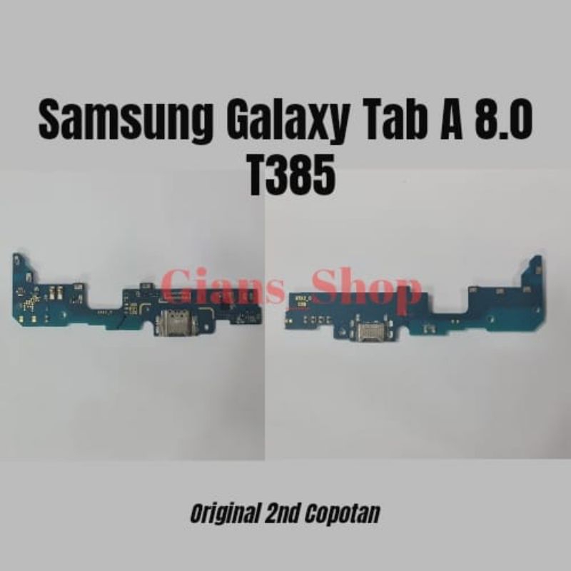 SUBBOARD PAPAN CHARGER SAMSUNG GALAXY TAB A 8.0 - T385 ORIGINAL 2ND COPOTAN