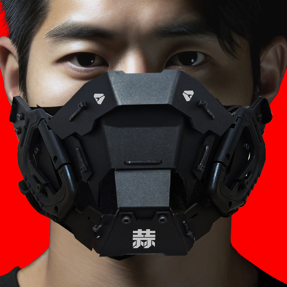 GHOST MASK TOPENG MASKER TECH WEAR MARK 3 CARABINER