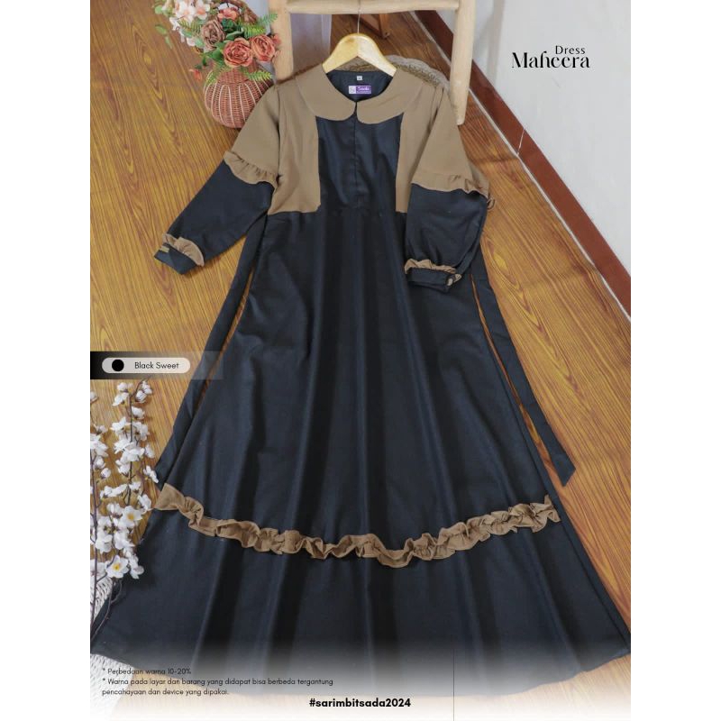 Gamis Katun Madina Couple ibu anak Mahera Dress