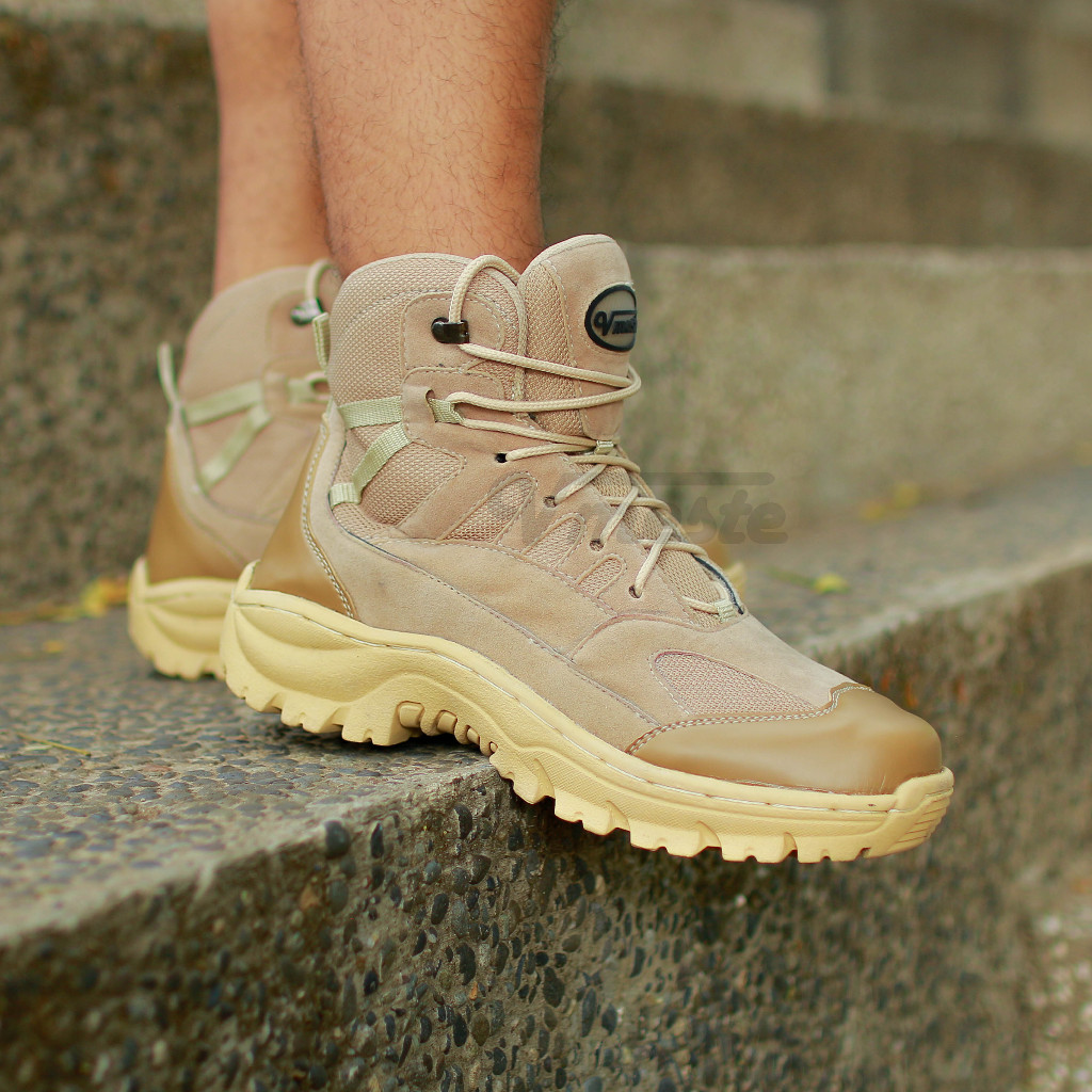 Sepatu Safety Boots High Premium Quality CIZI CREAM Hiking Proyek Outdoor Touring naik gunung advent