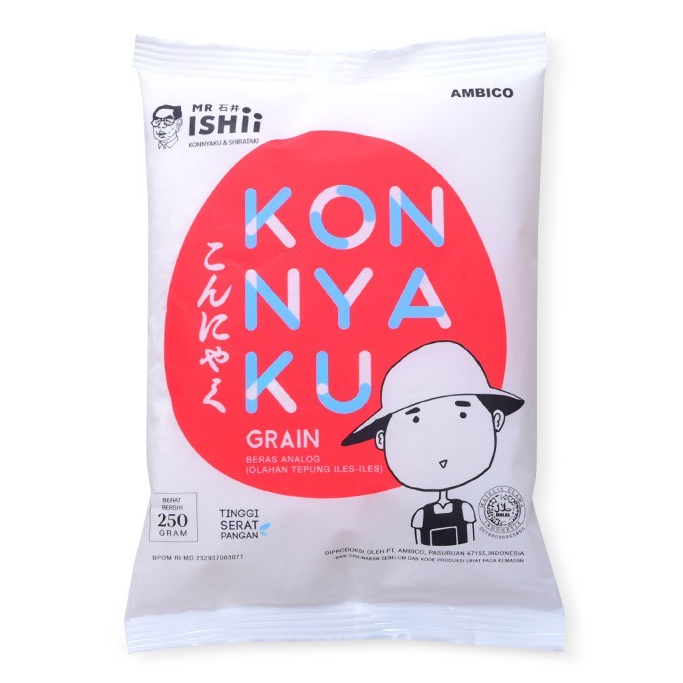 

Mr Ishii Konnyaku Grain Beras Shirataki 250 g