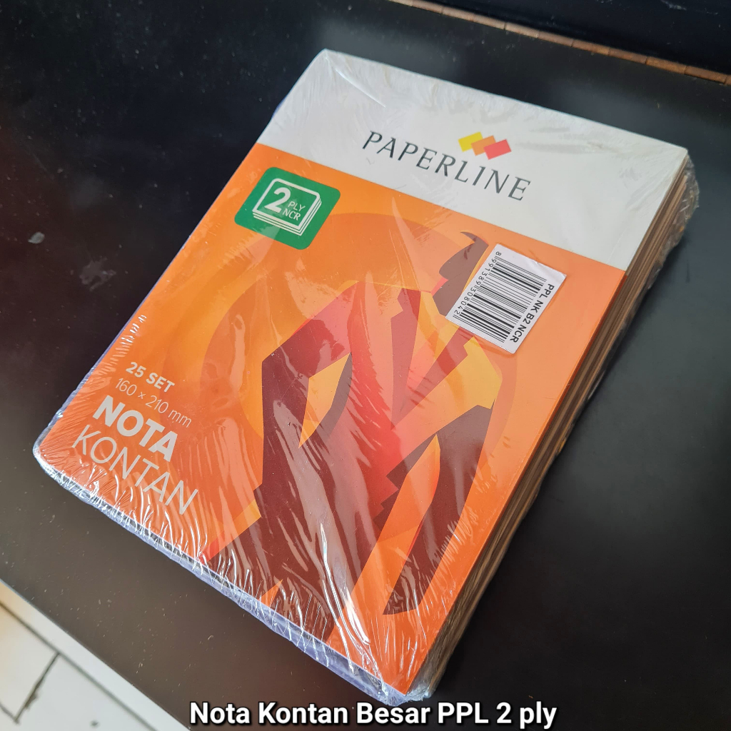 

Nota Kontan NCR Besar PAPERLINE B2 (2 ply) | per buku