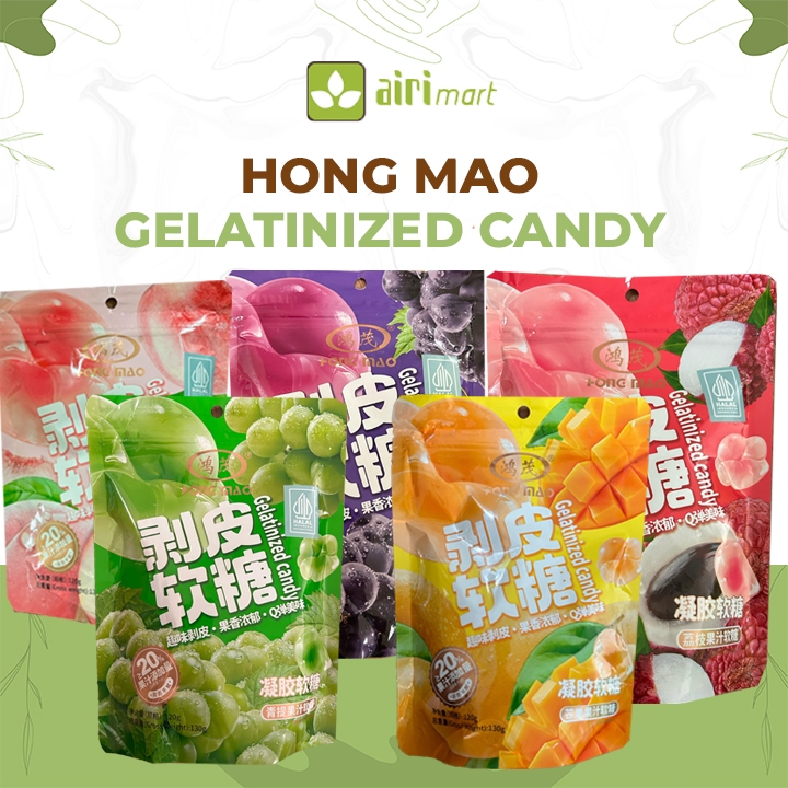 

Hongmao Hong Mao permen lunak gelantinized buah