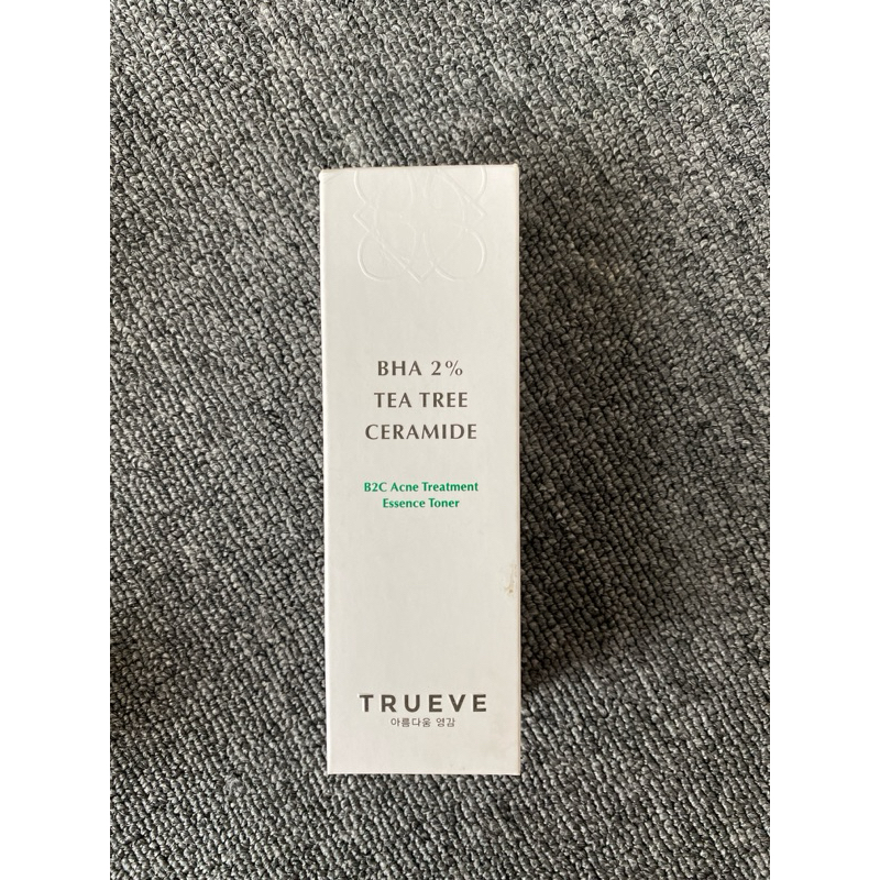 TRUEVE B2c ESSENCE TONER , ACNE TREATMENT (NEW) BHA2% TEA TREE, ceramide