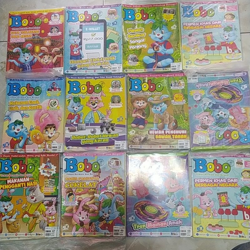 BARU MURAH majalah BOBO edisi tahun 2023