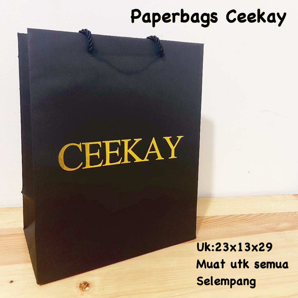 

Paper Bag Ceekay Untuk Kado Souvenir Ulang Tahun