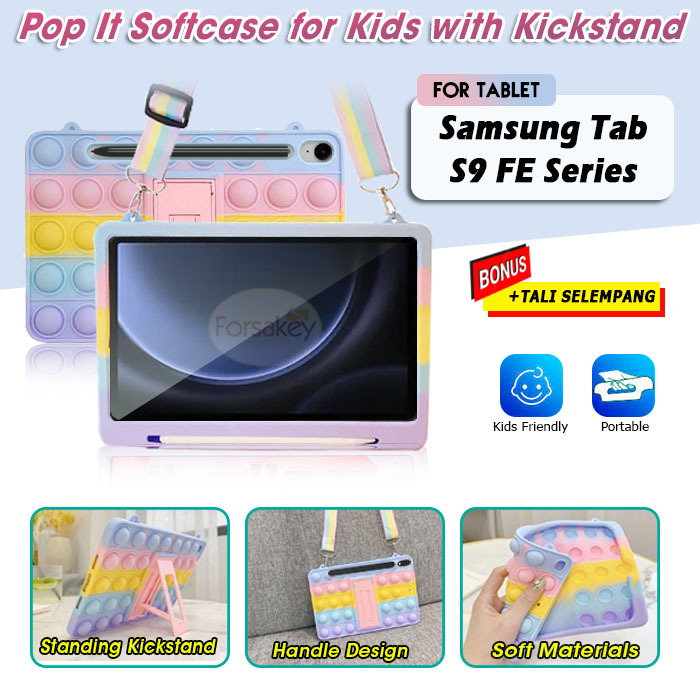 Samsung Galaxy Tab S9 FE 10.9 10.9" 11 S9+ FE+ Plus 12.4 12.4" Inch Tablet 2023 Wifi LTE KIDS Pop It