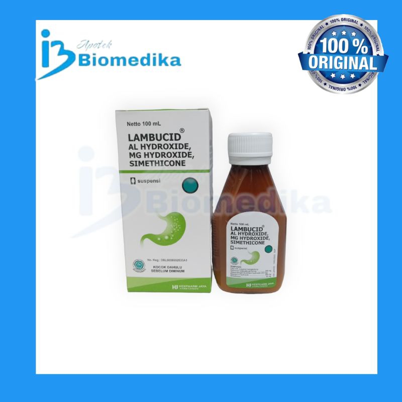 Lambucid syr 100ml obat maag