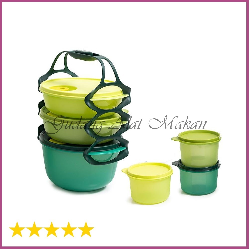 TUPPERWARE Carry All Bowl Ungu FREE