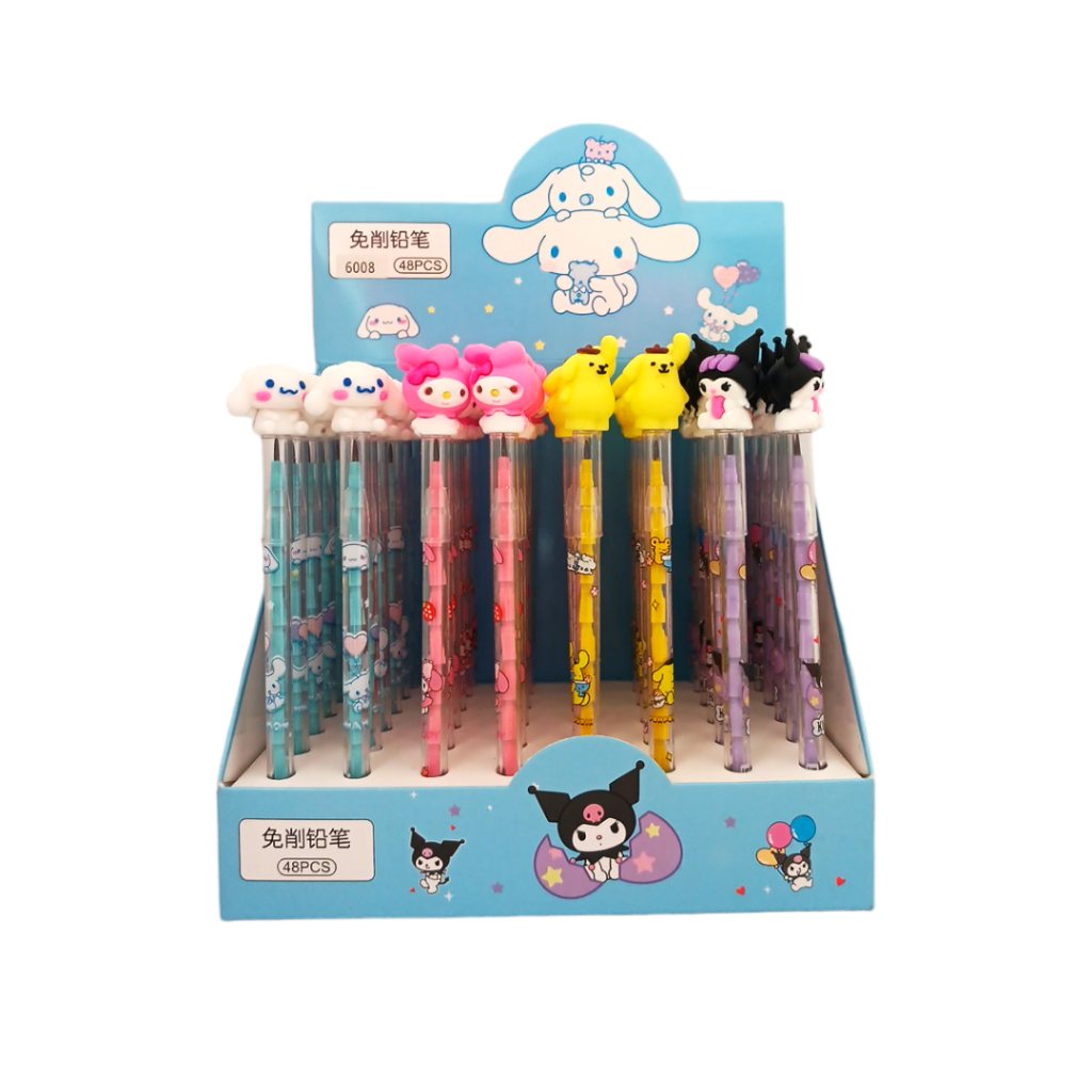 

Pensil Bensia Karakter Sanrio Lantu Pasang Susun