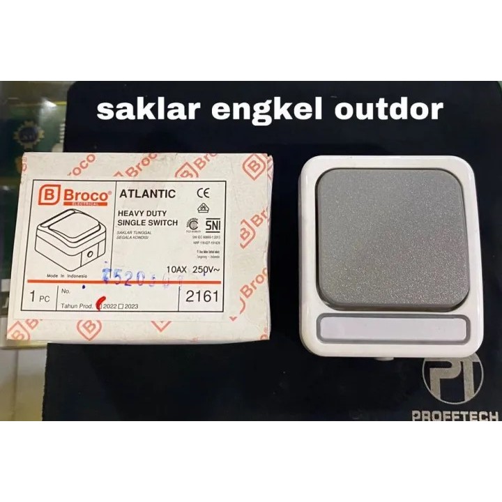 Broco atlantic 2161 / Saklar engkel waterproof /saklar engkel broco / Broco engkel outdoor