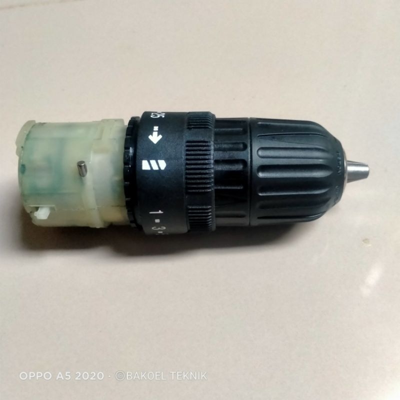 Gearbox set 3/8" plus Chuck/Gear box set plus kepala bor 10 mm/bor baterai/bor cordless