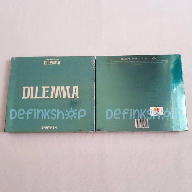 [READY STOCK] Album Enhypen - Dimension Dilemma D:D DD Essential ver Ess Enha PC Photocard Poca Hees